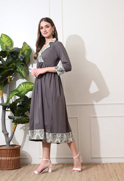 Electric Grey Dress