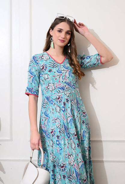 Aqua Allure Dress