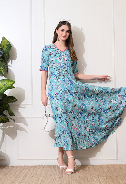 Aqua Allure Dress