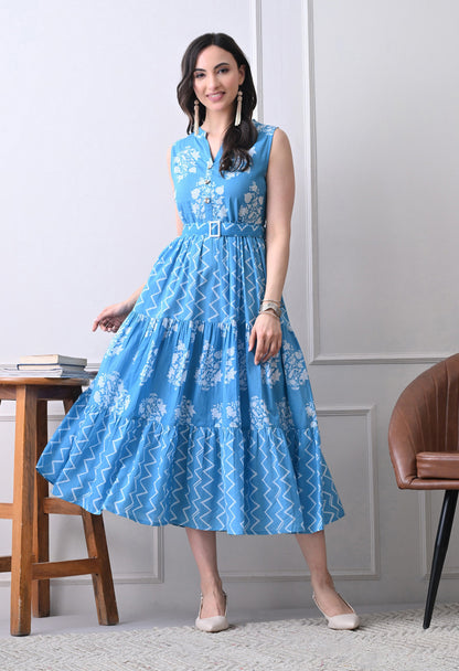 Aqua Wave Dress