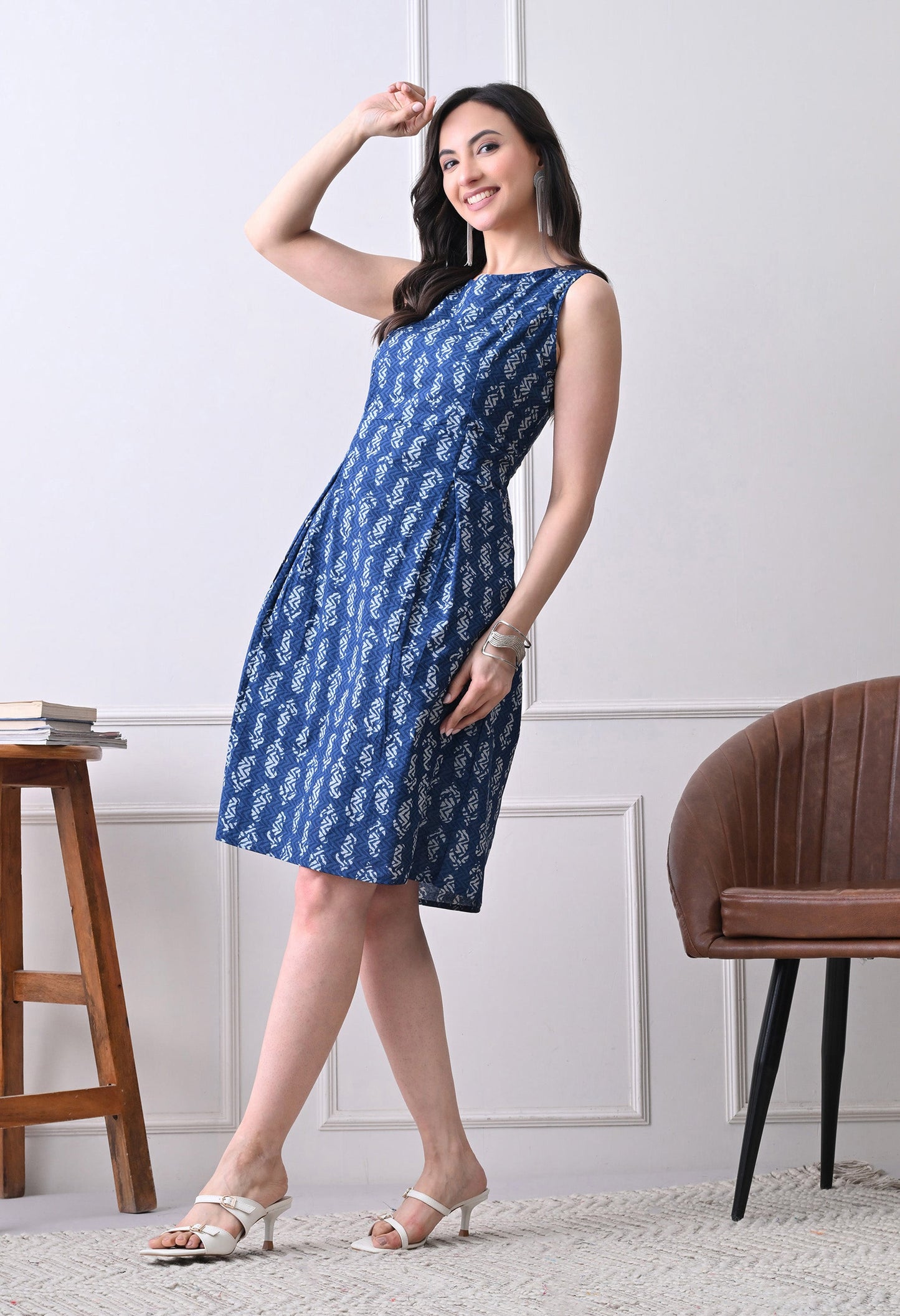 Paisley Shift Dress