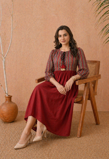 Geru Haveli Dress
