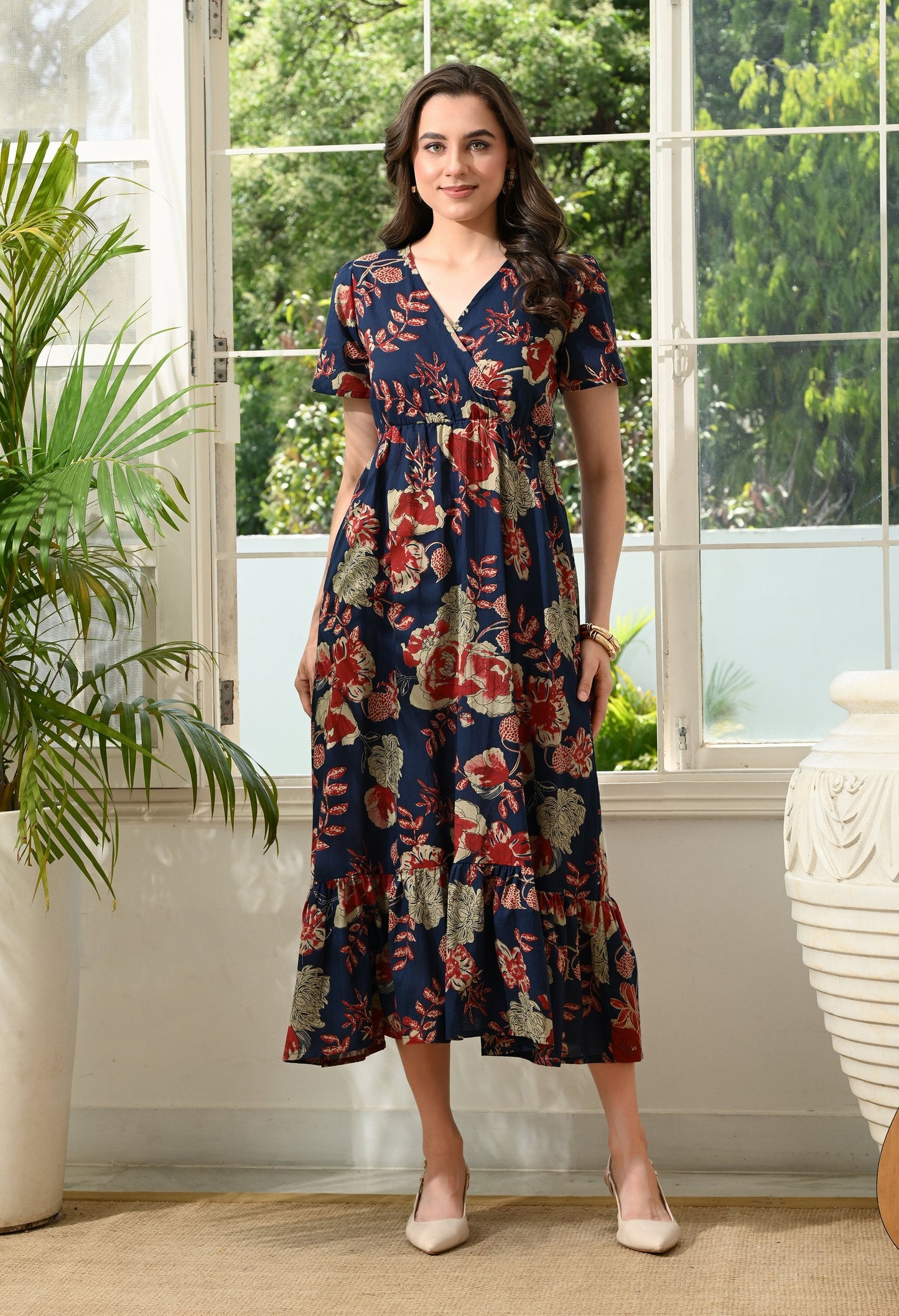 Indigo Rose Muse Dress
