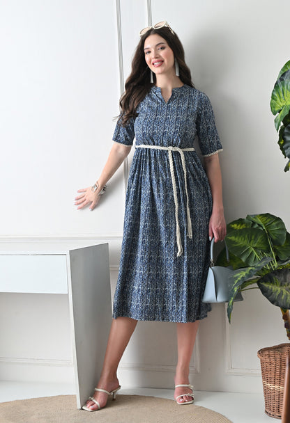 Blue City Dress