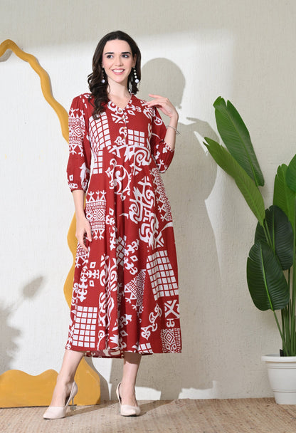 Rustic Paradise Dress