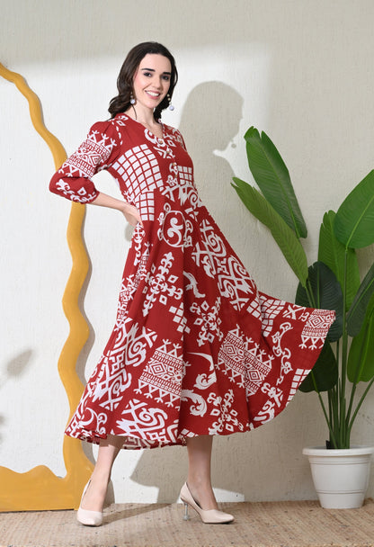 Rustic Paradise Dress