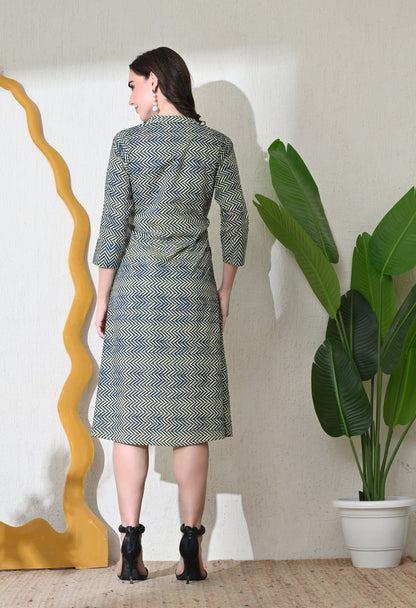 Blue Wave Dress