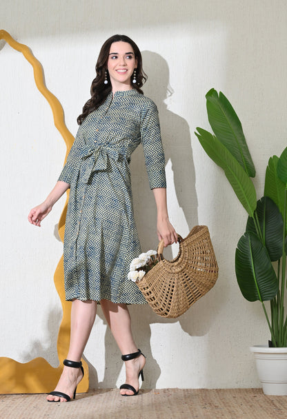 Blue Wave Dress