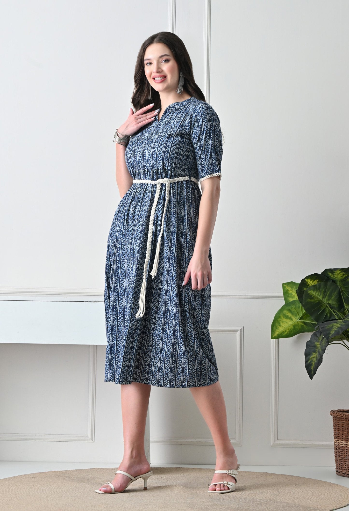Blue City Dress