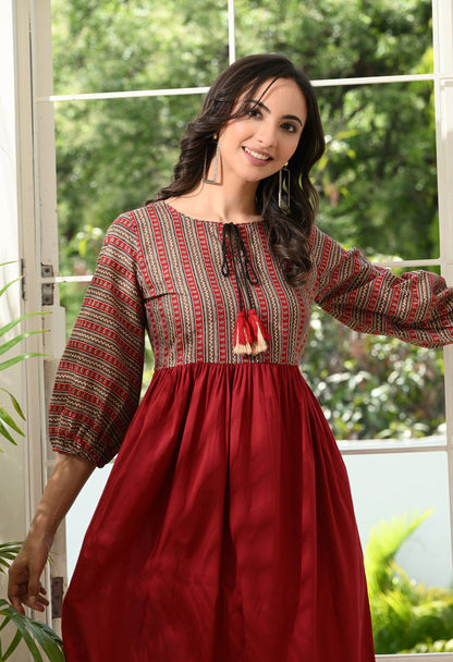 Geru Haveli Dress