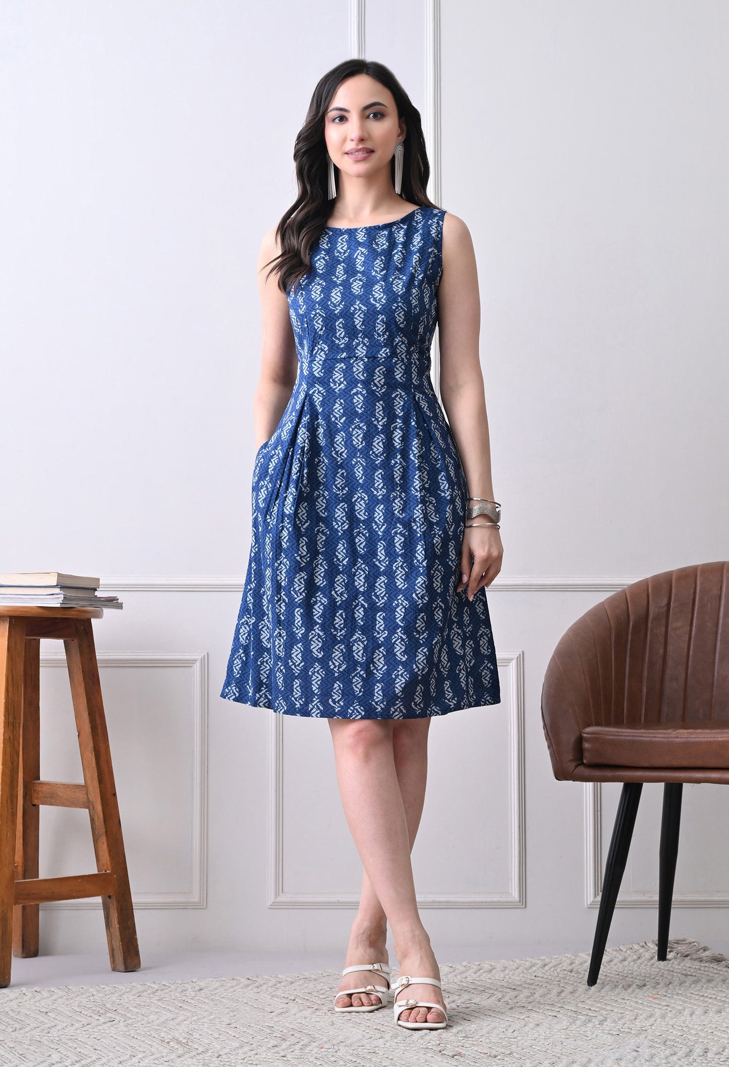 Paisley Shift Dress