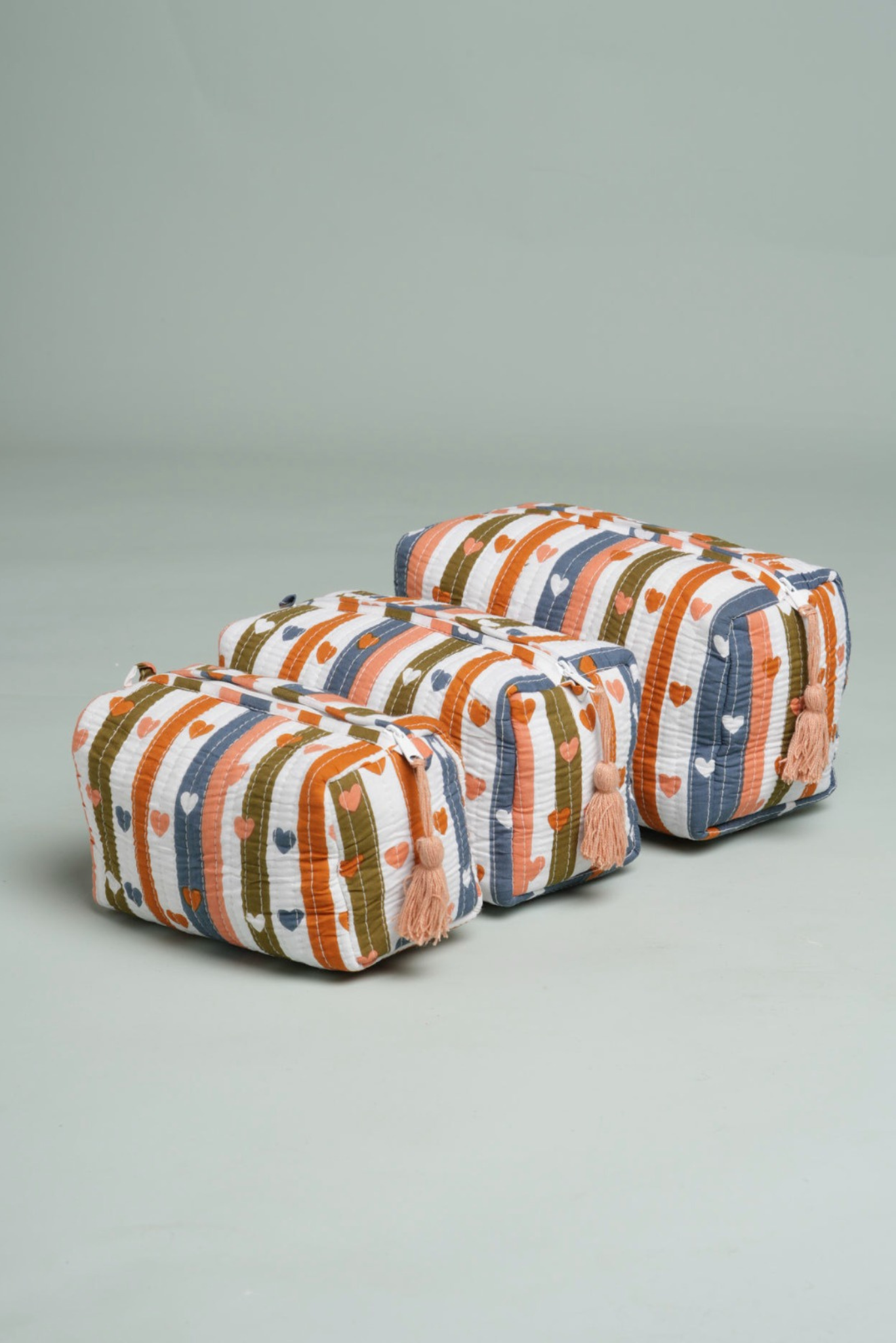 Pocketful of Love Quilted Pouches (Set of 3)