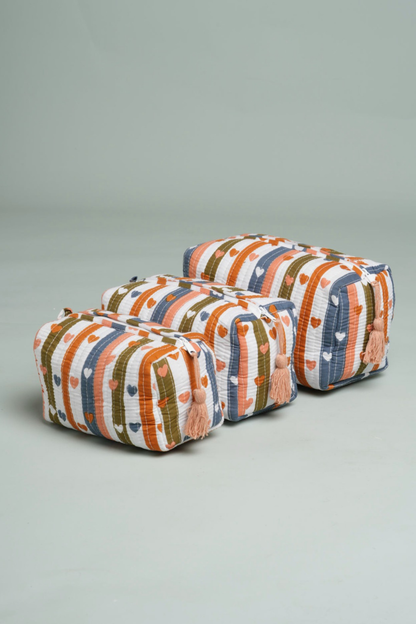 Pocketful of Love Quilted Pouches (Set of 3)