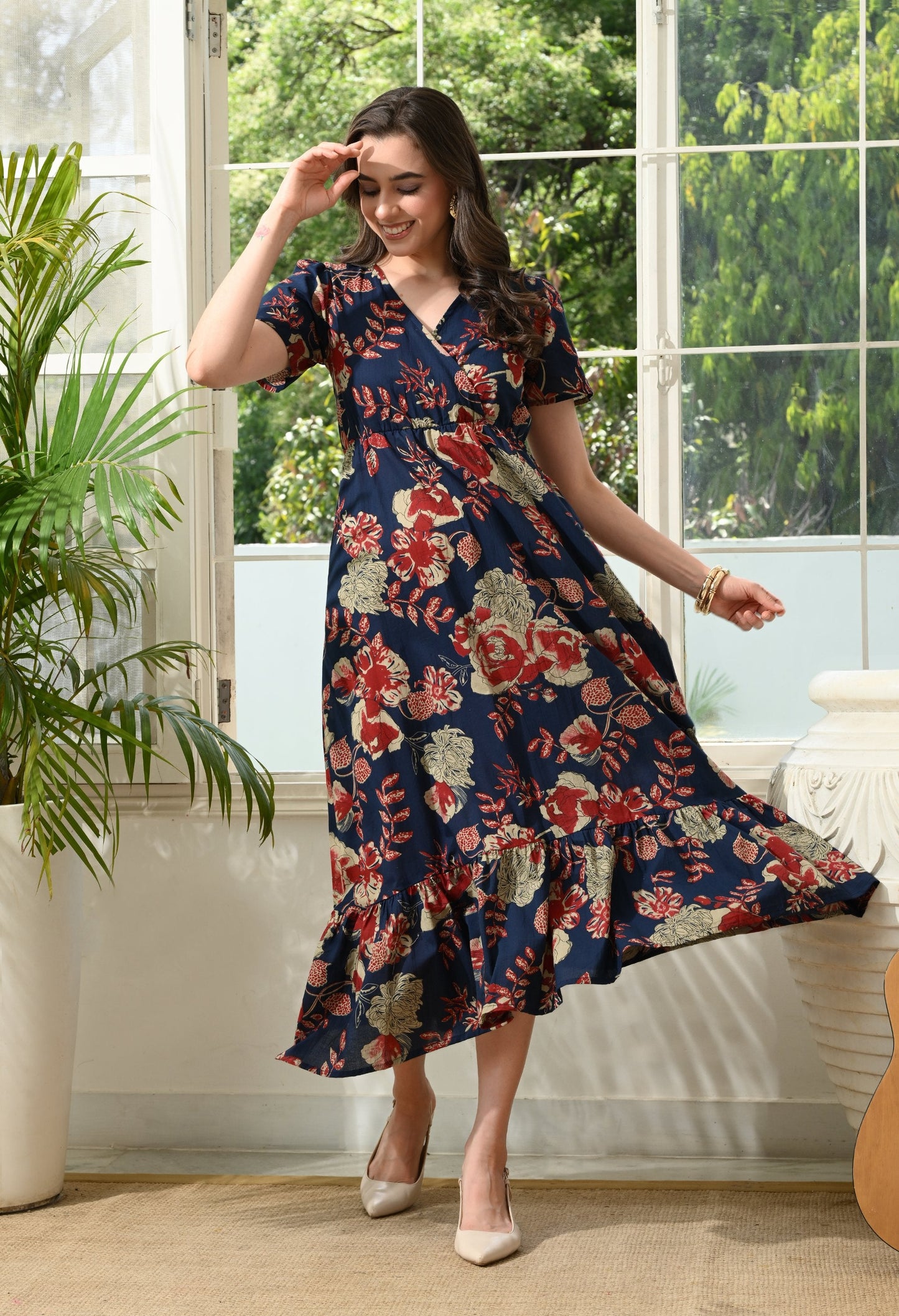 Indigo Rose Muse Dress