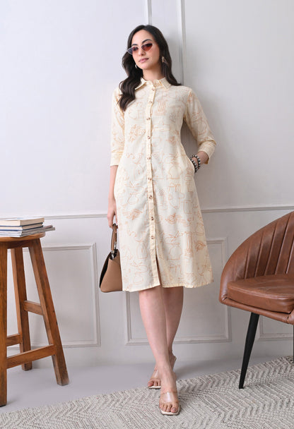 Drama Shirt Dress