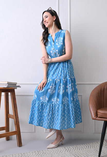 Aqua Wave Dress