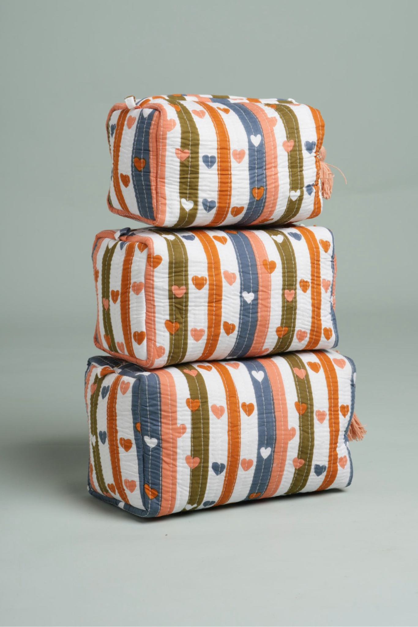 Pocketful of Love Quilted Pouches (Set of 3)