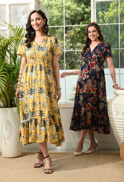 Indigo Rose Muse Dress