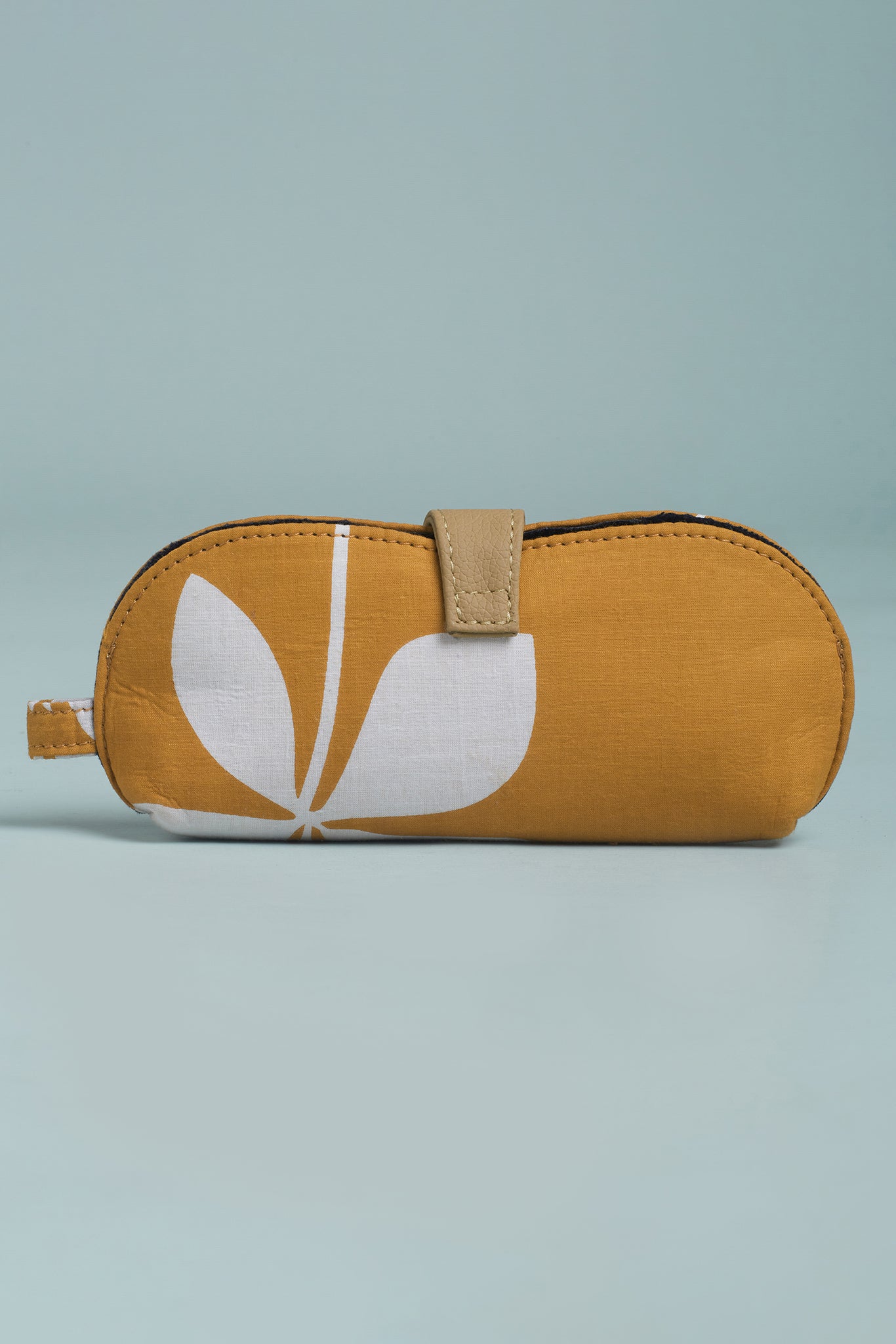 Golden Bloom Goggles Case