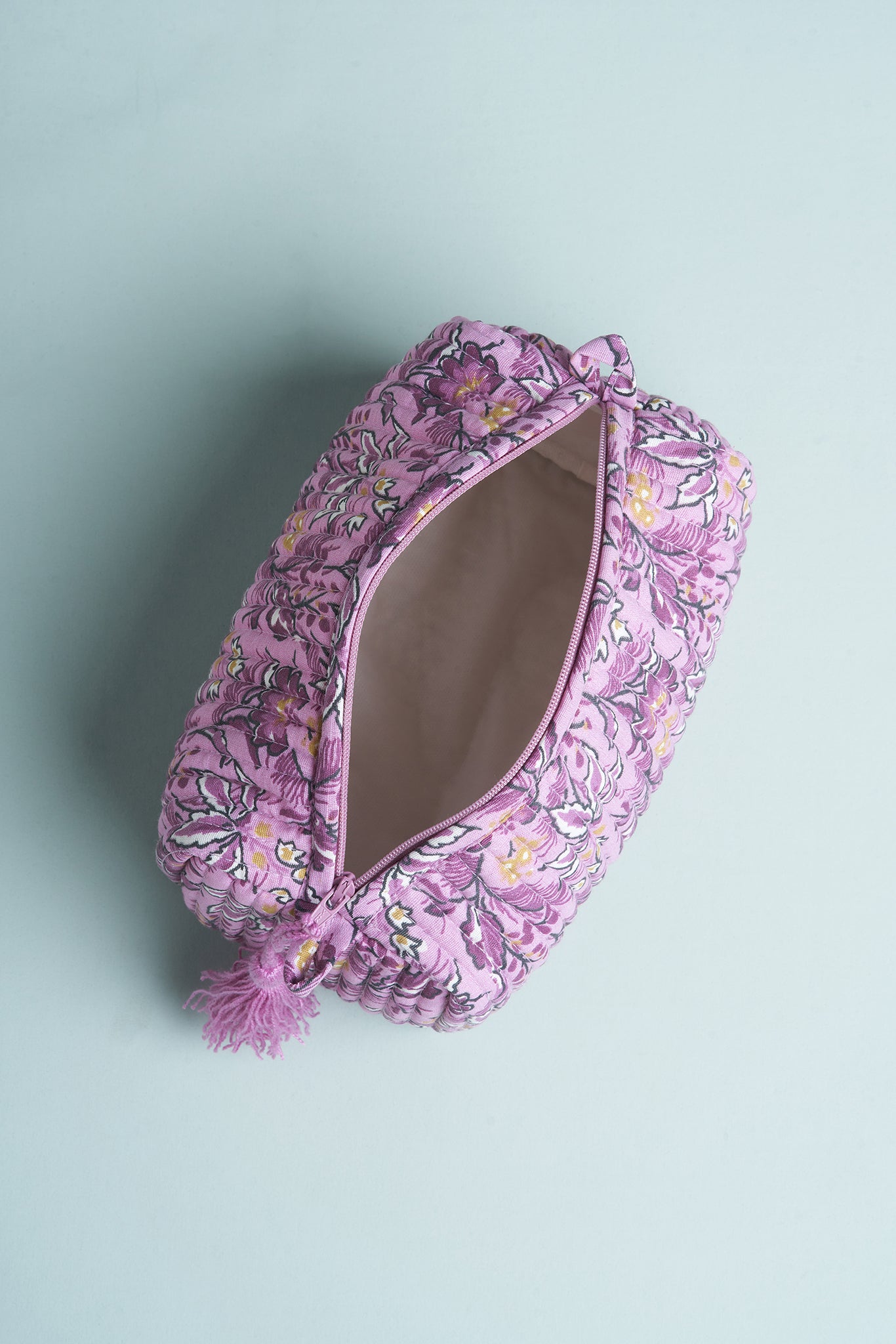 Indrani Mist Quilted Pouches (Set of 3)