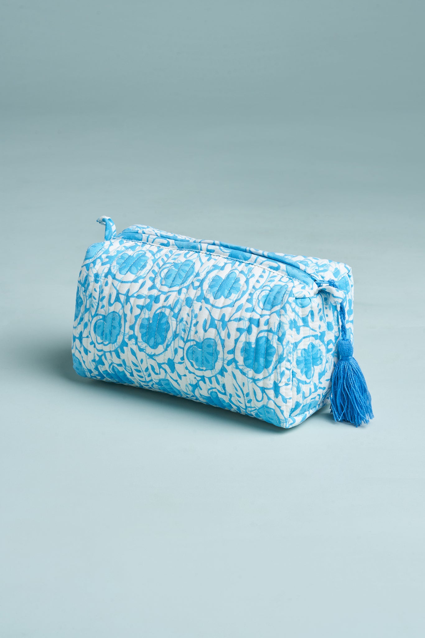 Aarohi Sky Quilted Pouches (Set of 3)