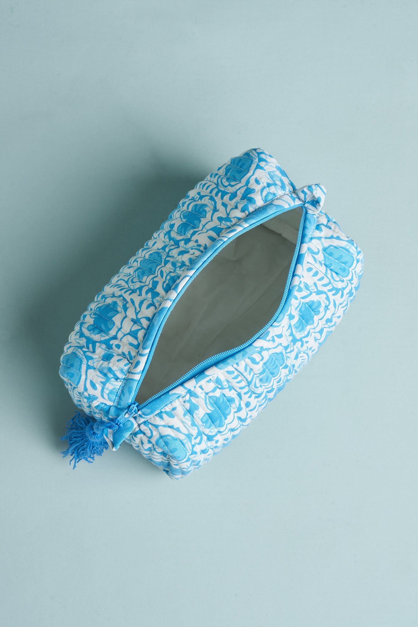 Aarohi Sky Quilted Pouches (Set of 3)