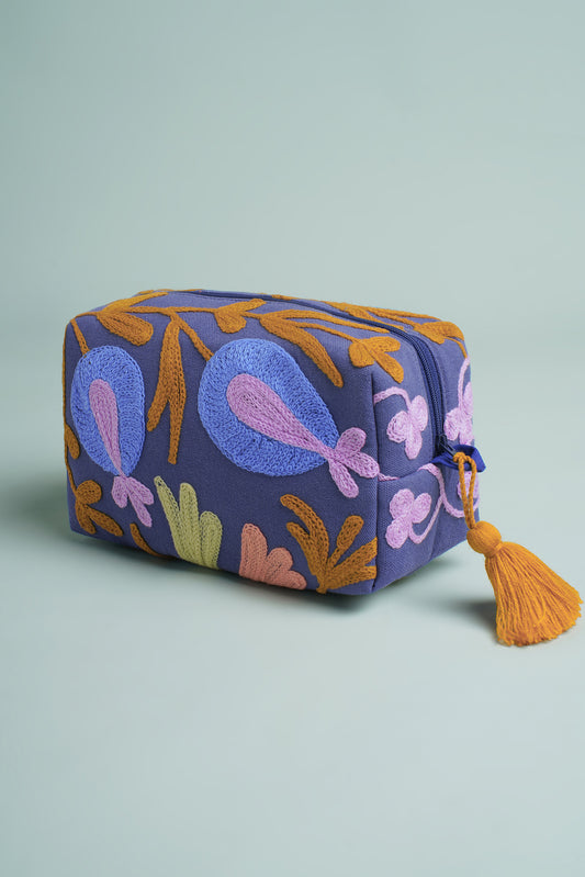 Blue Petal Multi-Utility Pouch