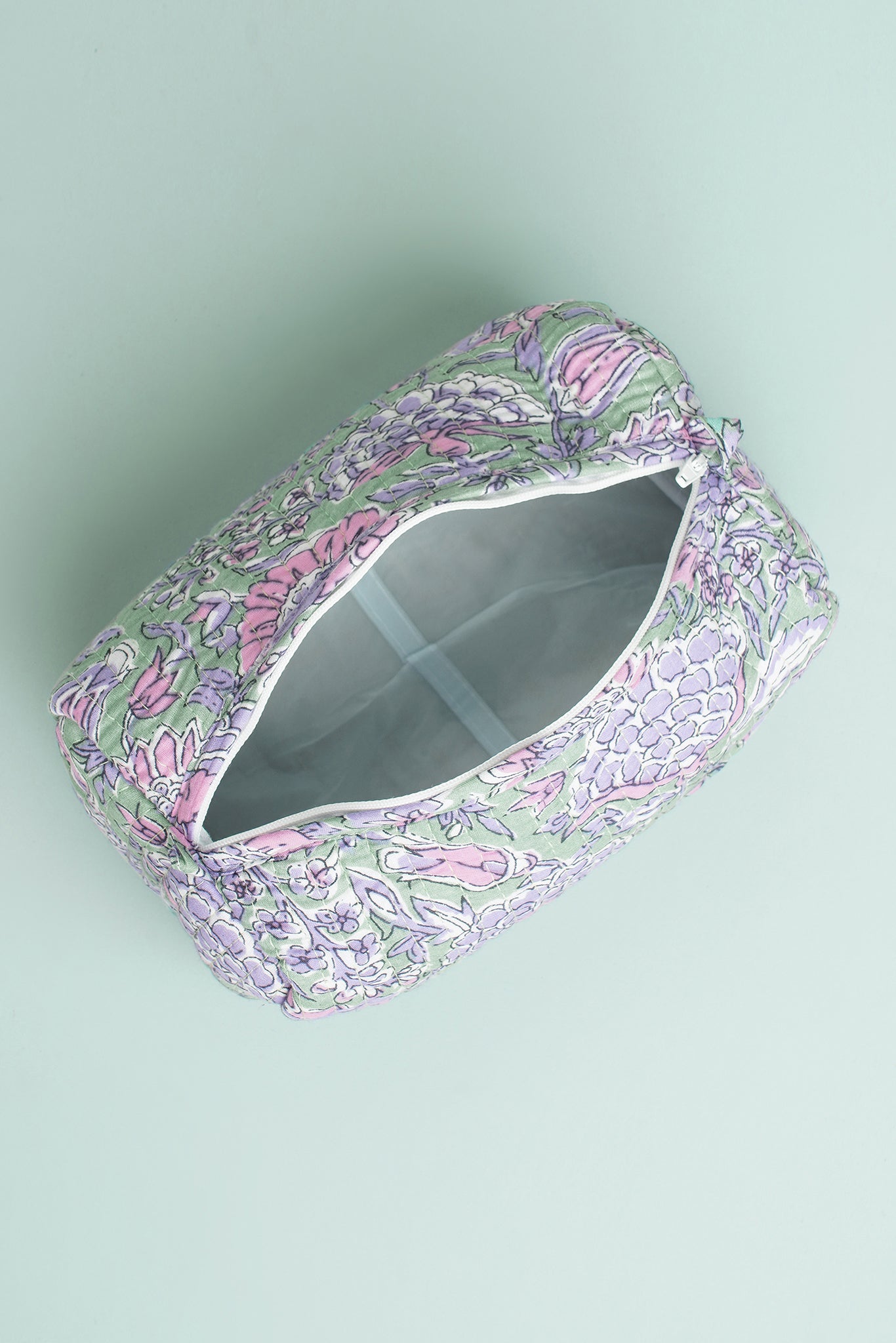 Gypsy Greens Quilted Pouches (Set of 3)