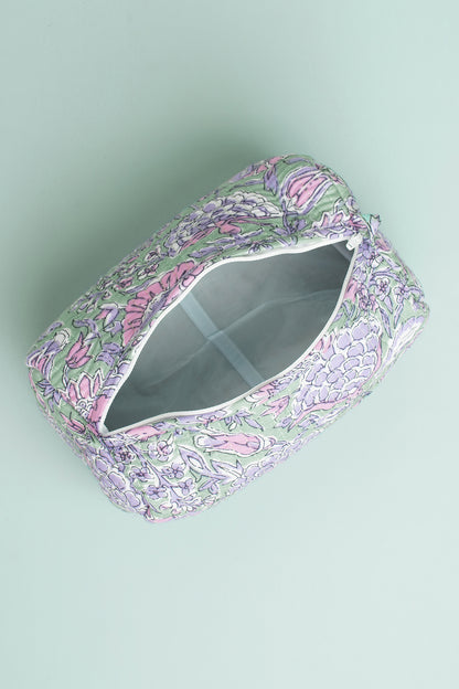 Gypsy Greens Quilted Pouches (Set of 3)