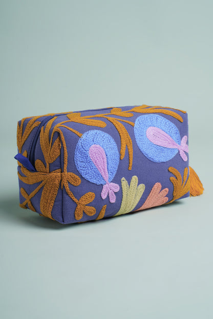 Blue Petal Multi-Utility Pouch