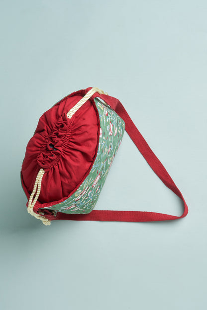 Evergreen Bloom Sling Bag