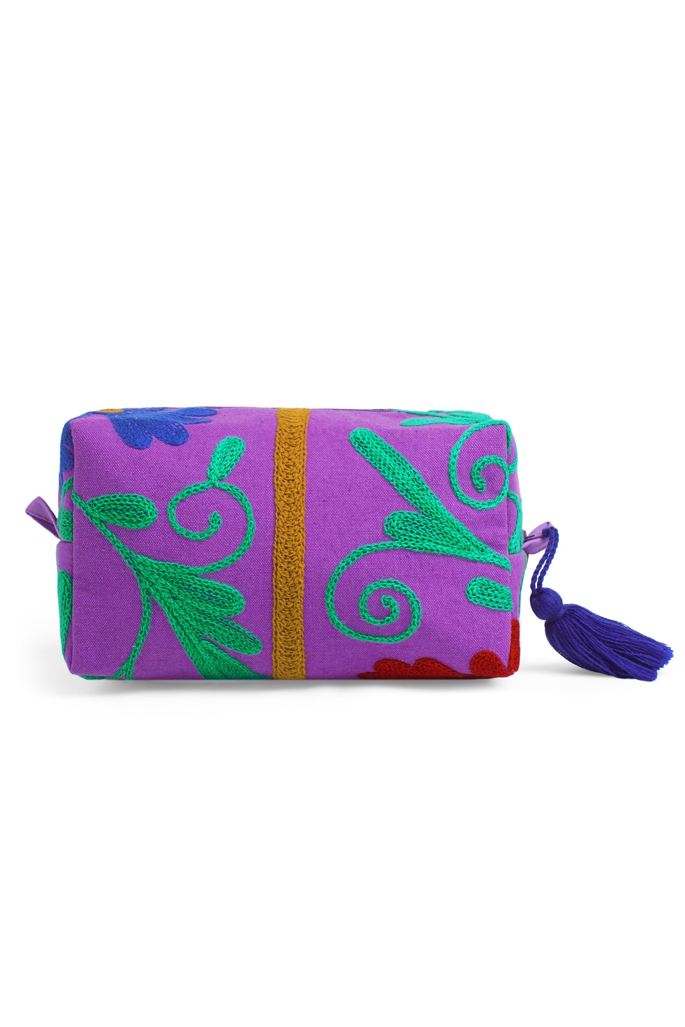 Purple Bloom Multi-Utility Pouch