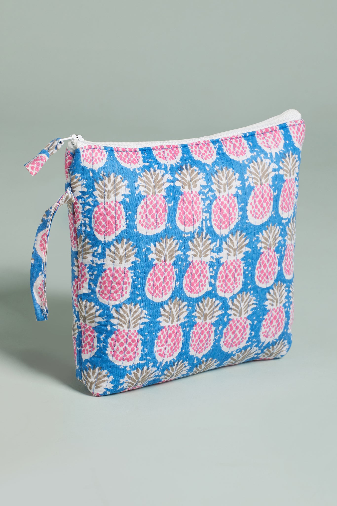 Pineapple Pop Quilted Cube Pouches (Set of 3)