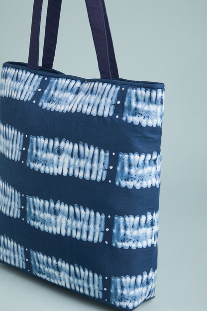 Indigo Echo Tote Bag