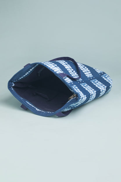 Indigo Echo Tote Bag