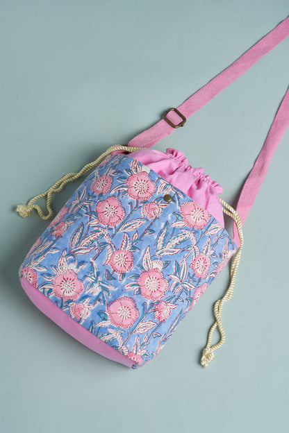 Pastel Blossom Sling Bag