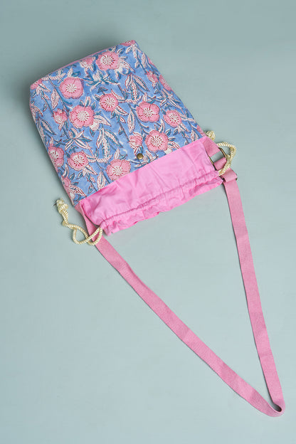 Pastel Blossom Sling Bag