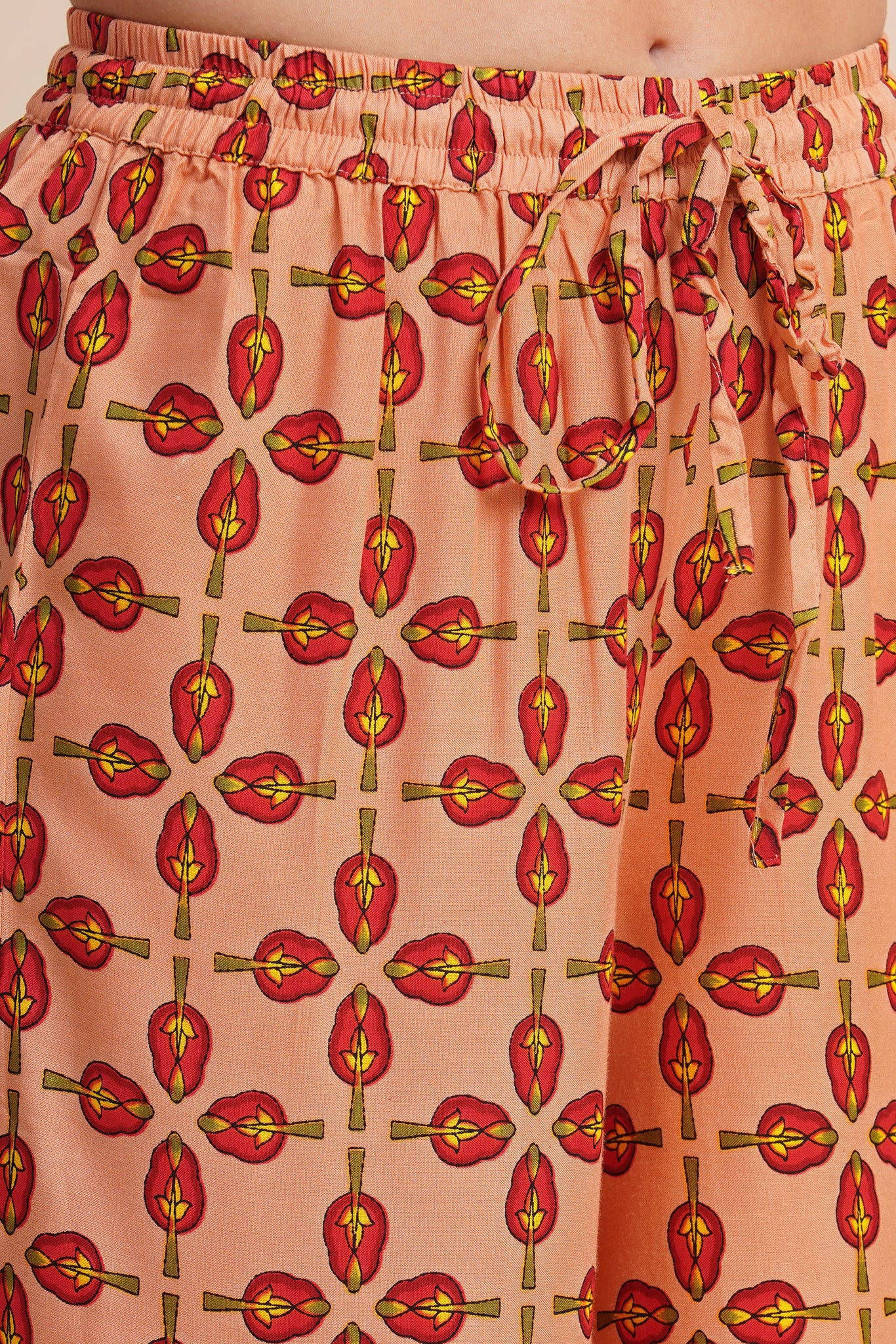 Elegant Kurta Palazzo Set