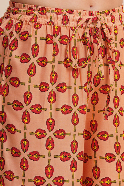 Elegant Kurta Palazzo Set