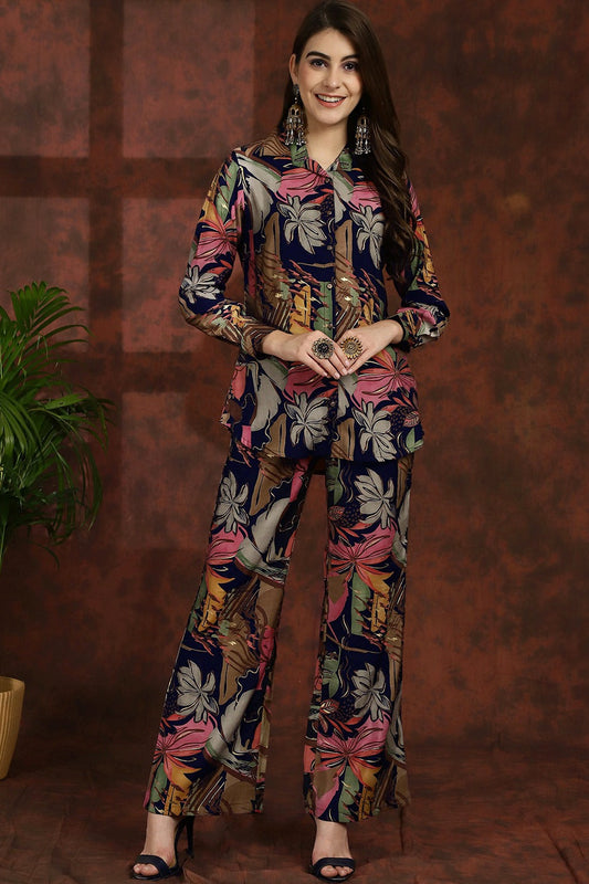 Iris Bloom Co-Ord Set