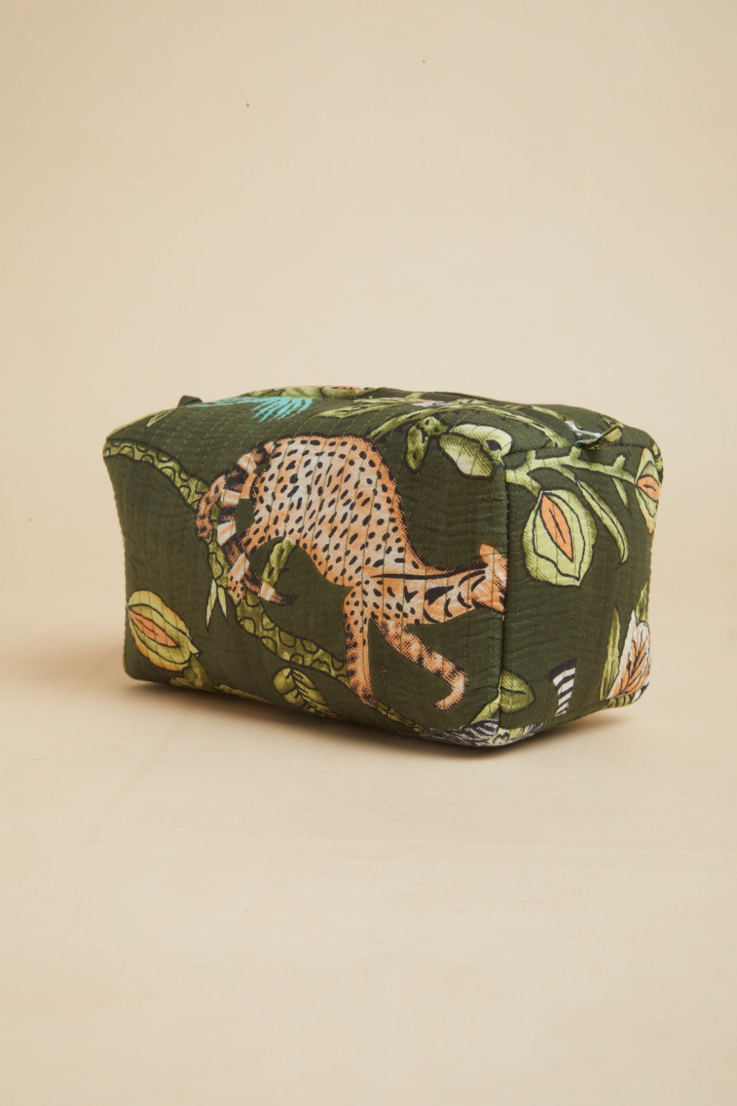 Koala Green Quilted Pouch