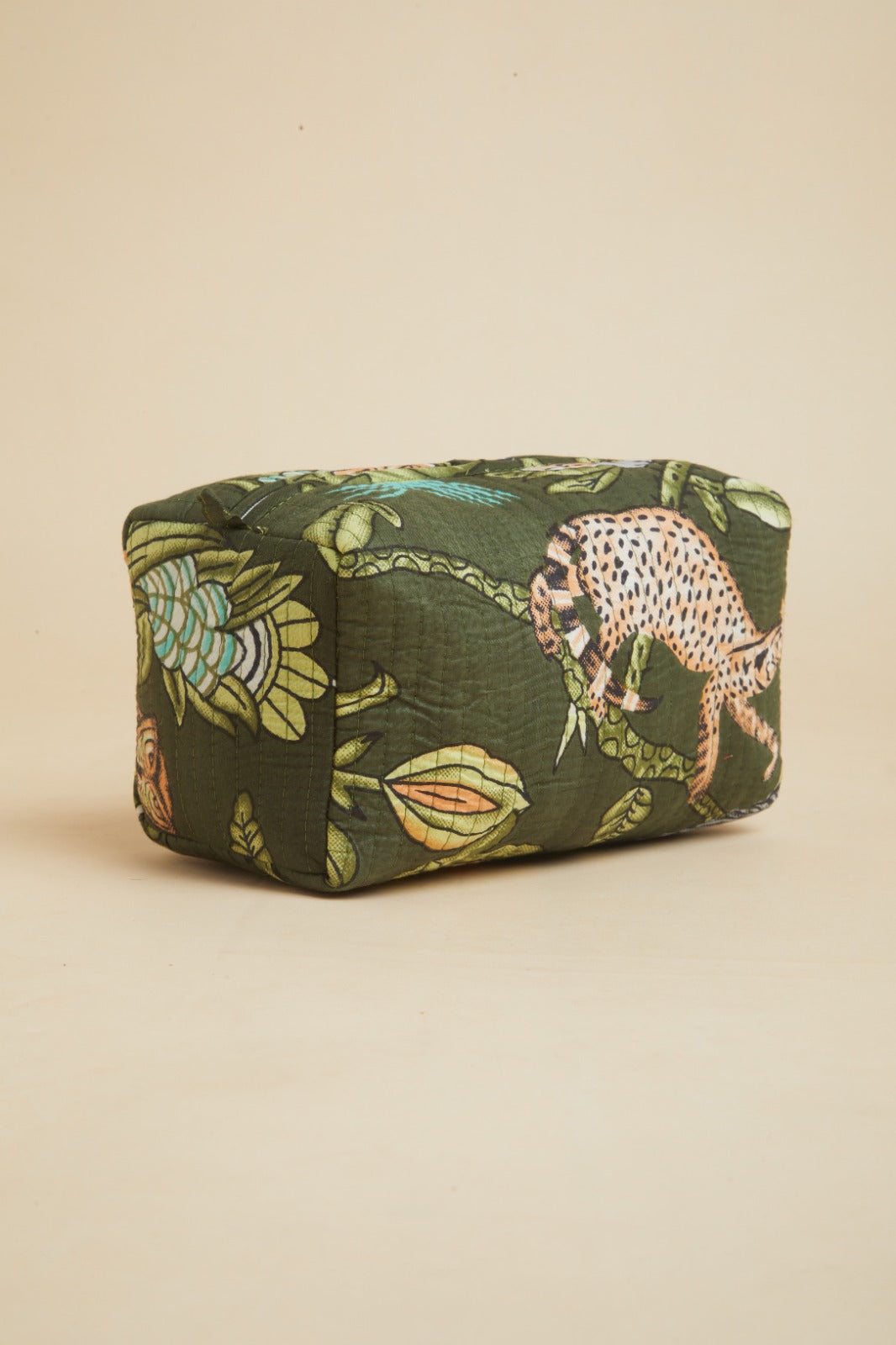 Koala Green Quilted Pouch
