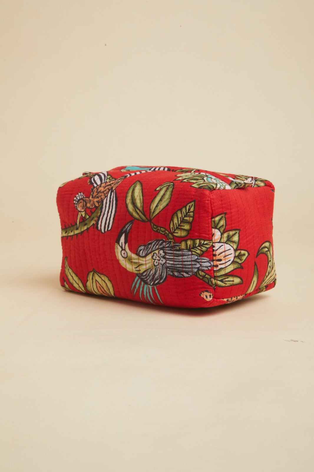 Hornbill Quilted Pouch
