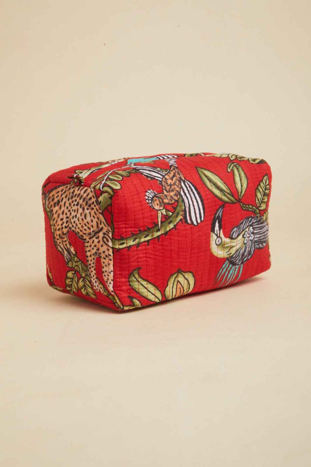 Hornbill Quilted Pouch