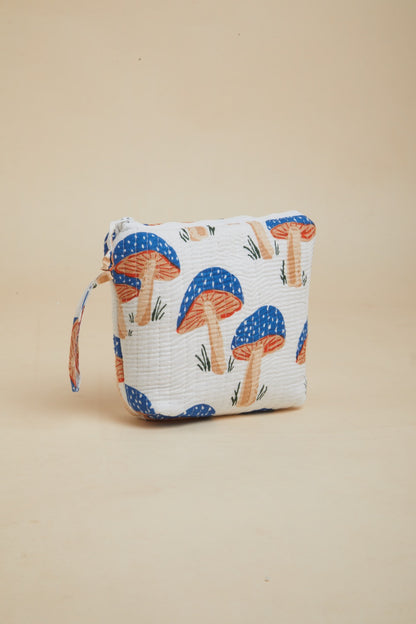 Magic Shrooms Quilted Cube Pouches (Set of 3)