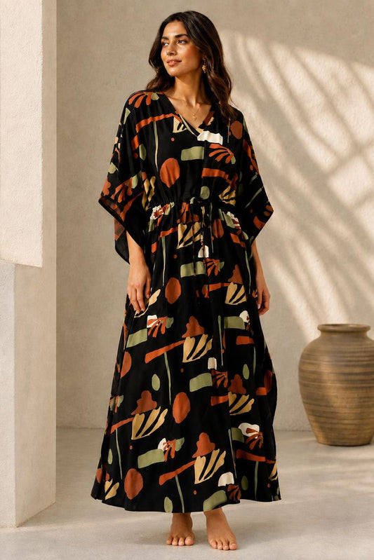 Spice Route Kaftan Maxi Night Dress