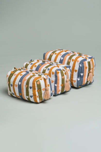 Pocketful of Love Quilted Pouches (Set of 3)