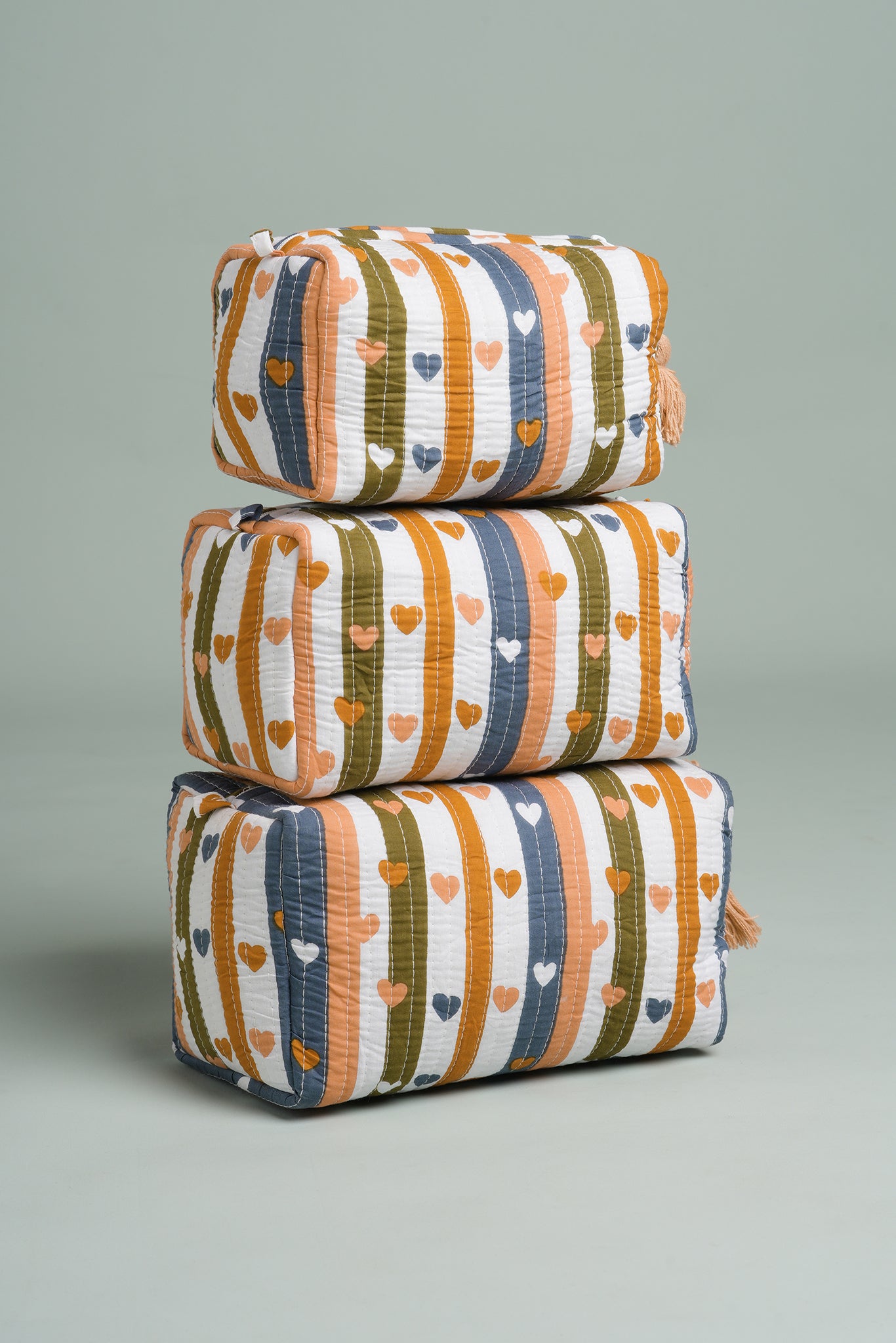 Pocketful of Love Quilted Pouches (Set of 3)