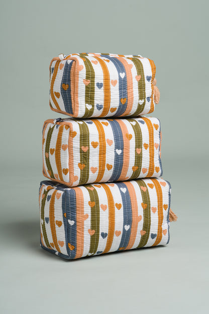 Pocketful of Love Quilted Pouches (Set of 3)