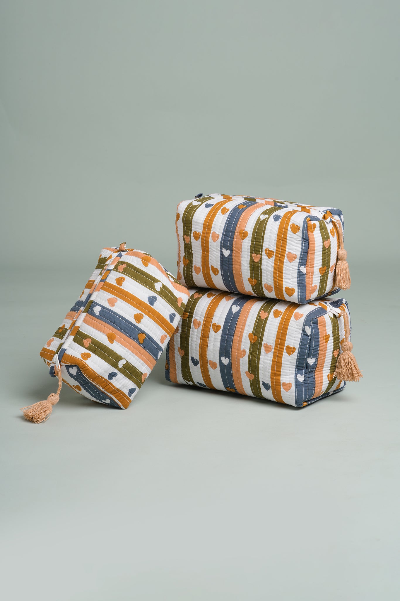 Pocketful of Love Quilted Pouches (Set of 3)